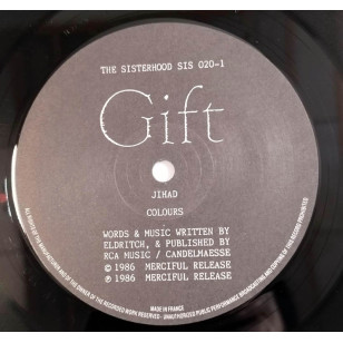 The Sisterhood - Gift 1986 UK Vinyl LP Sisters Of Mercy ***READY TO SHIP from Hong Kong***